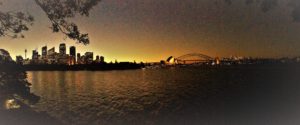 Stunning panoramic of Sydney's skyline