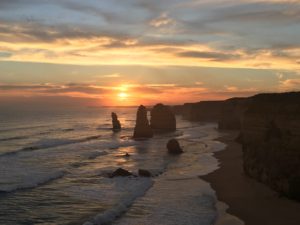 Sunset at the 12 Apostles