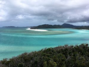 Whitehaven Beach from Hill Inlet Lookout on the Whitsunday Islands
