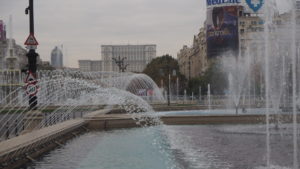 Parliament of Bucharest from Piata Unirii