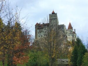 Bran Castle from the distance