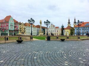 Piata Unirii in Timisoara