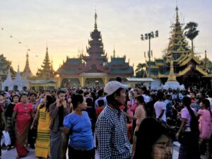 Views from Shwedagon Pagoda
