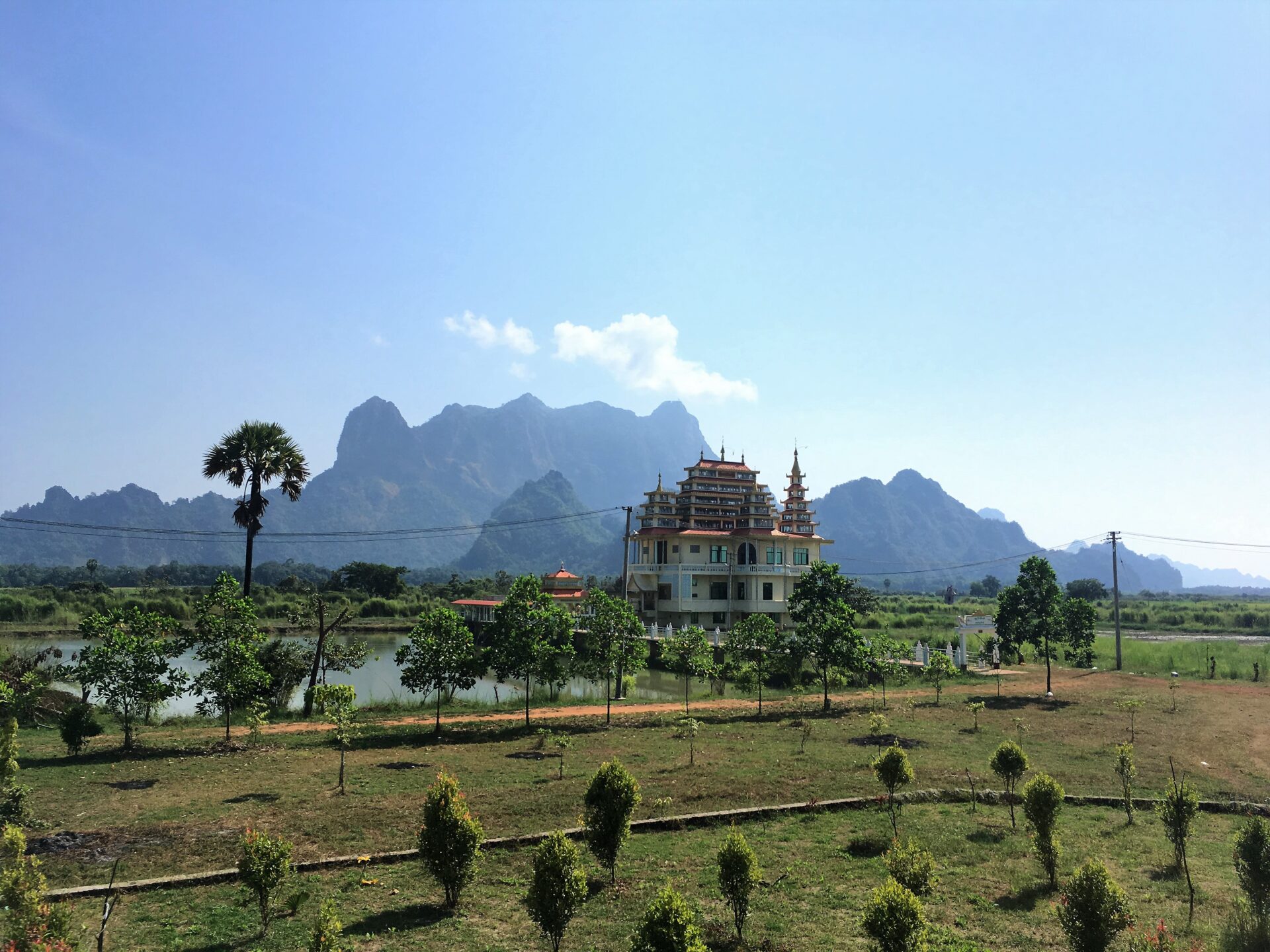Views from Zwe Lin Thaya in Hpa-An