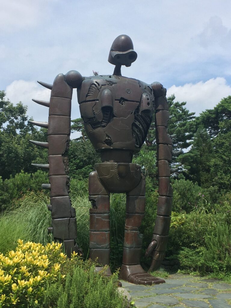 Castle in the sky robot at Ghibli Museum in Tokyo
