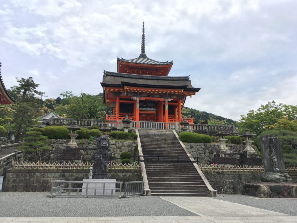 Kiyomizudera temple in Kyoto