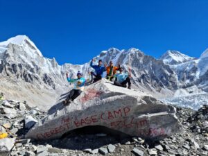Conquering Everest Base Camp
