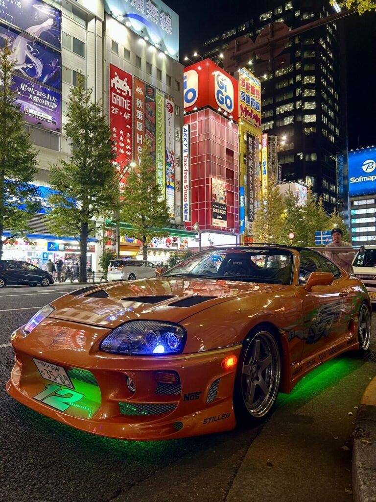 Car tuning at Akihabara