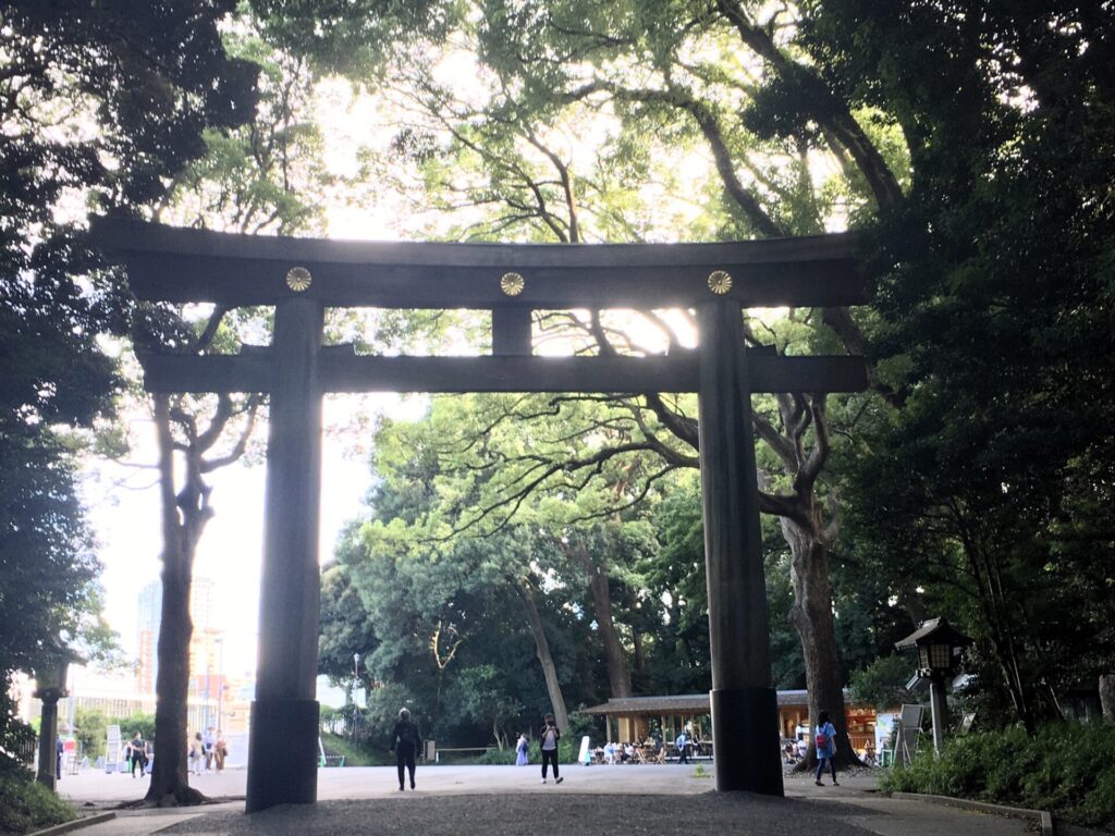 Meiji Shrine main torii